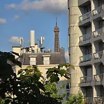 Henri martin, vue Tour Eiffel Trocadéro luxe et chic